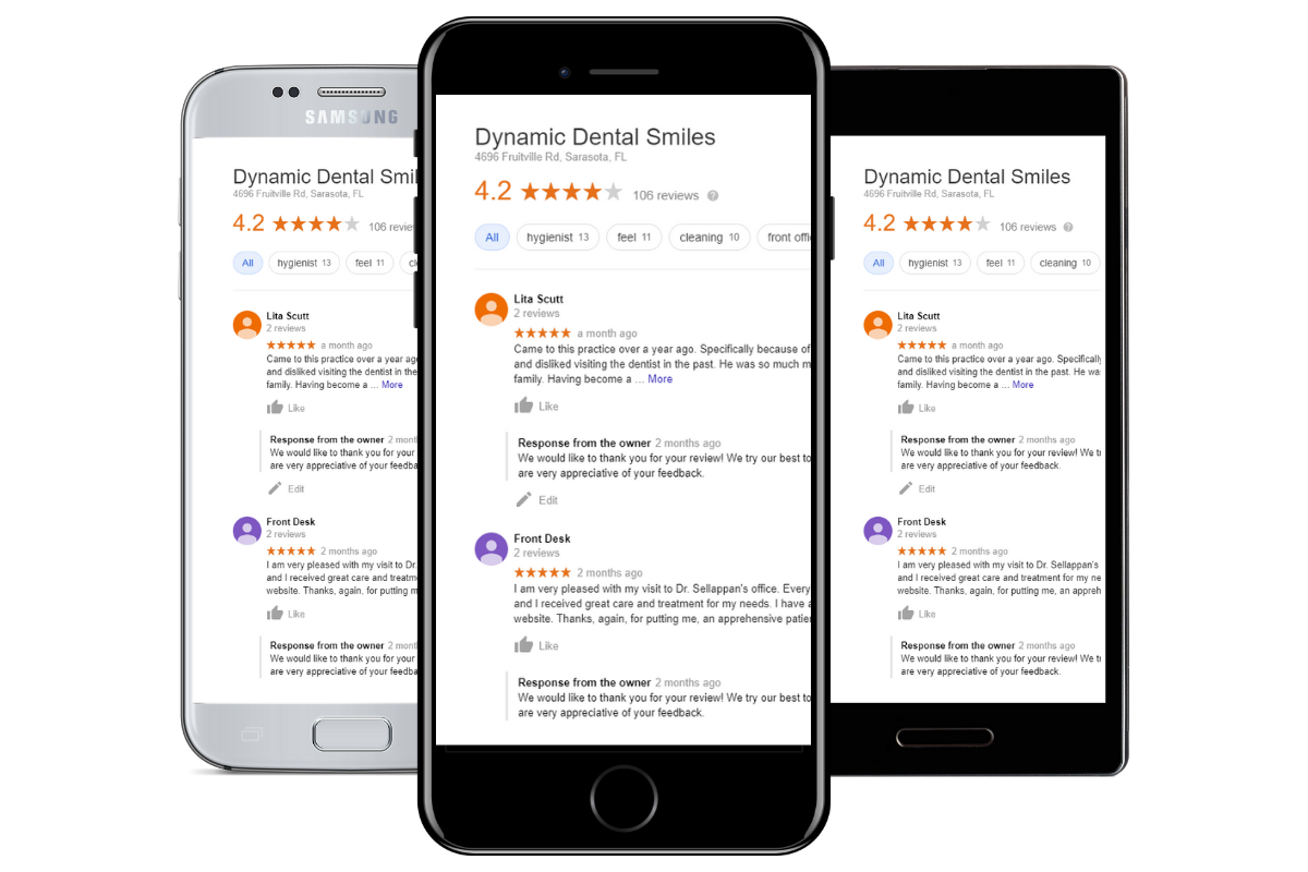 Leave Us a Review Dynamic Dental Smiles of Fruitville